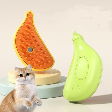 3 In 1 Pet Steam Brush Cat Dog Cleaning Steamy Spray Massage Beauty Comb Hair Removal Grooming Supplies Pets Accessories - Krayz Shop